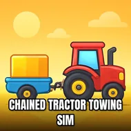 Chained Tractor Towing Sim - Tractor Driving game