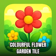 Colourful Flower Garden Tile - Garden Grow game