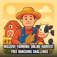 Massive Farming: Online Harvest – Free Ranching Challenge - Harvest Simulator game