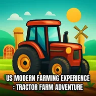 US Modern Farming Experience : Tractor Farm Adventure - Farm Tycoon game
